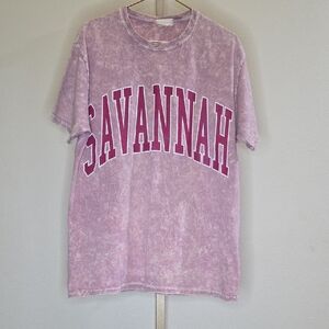 Altar'd State Lavender Tie-Dye Tee